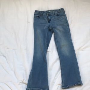 Cat and jack boot cut distressed jeans